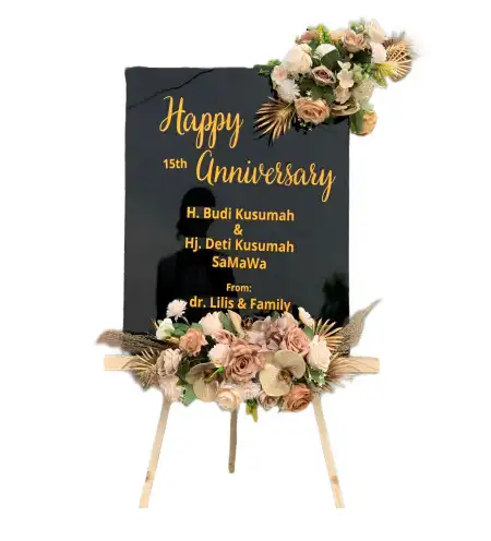 Papan Bunga Akrilik Koto Bento